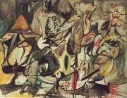 Arshile Gorky the leaf of the artichoke ls an owl oil painting picture wholesale